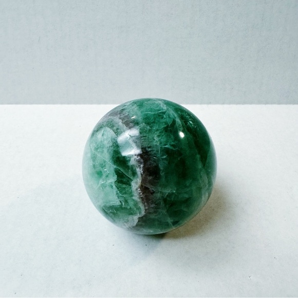Deep Fluorite Sphere - Picture 1 of 4